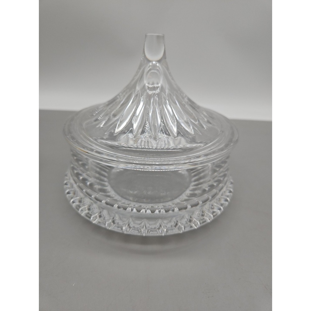 Vintage Gorham Lyric Nachtmann German Lead‎ Crystal Candy Bonbon Dish With Lid